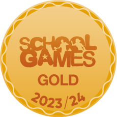 School Games gold Award 2023-2024